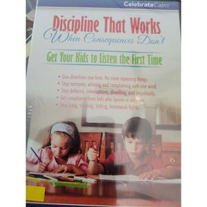 CelebrateCalm, Discipline That Works When Consequences Don't,‎ 2CD, NEW!!!